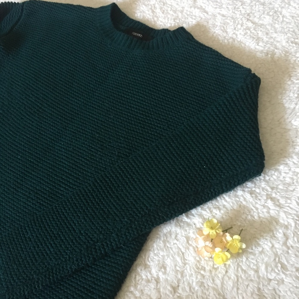 Green sweater